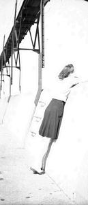 grandma looking over the water